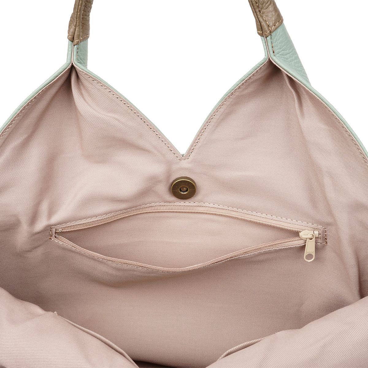 変形トートバッグ ミント