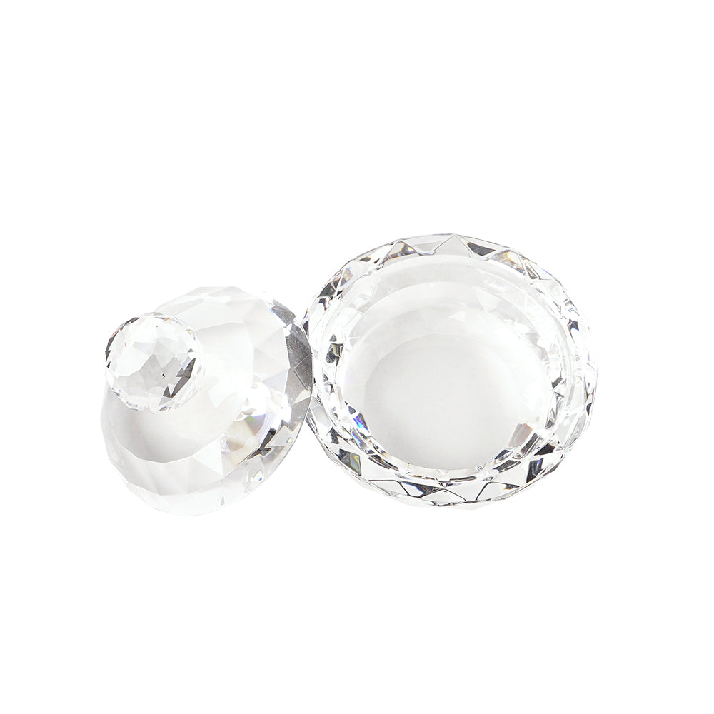 オーストリア クリスタル小物入れ